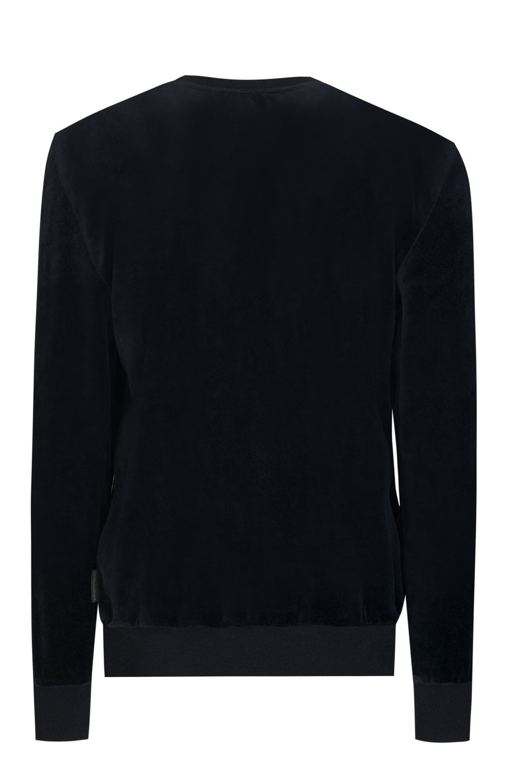 armani velour sweatshirt