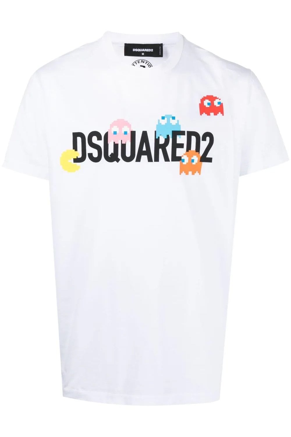 DSQUARED2 Logo Cotton T Shirt White