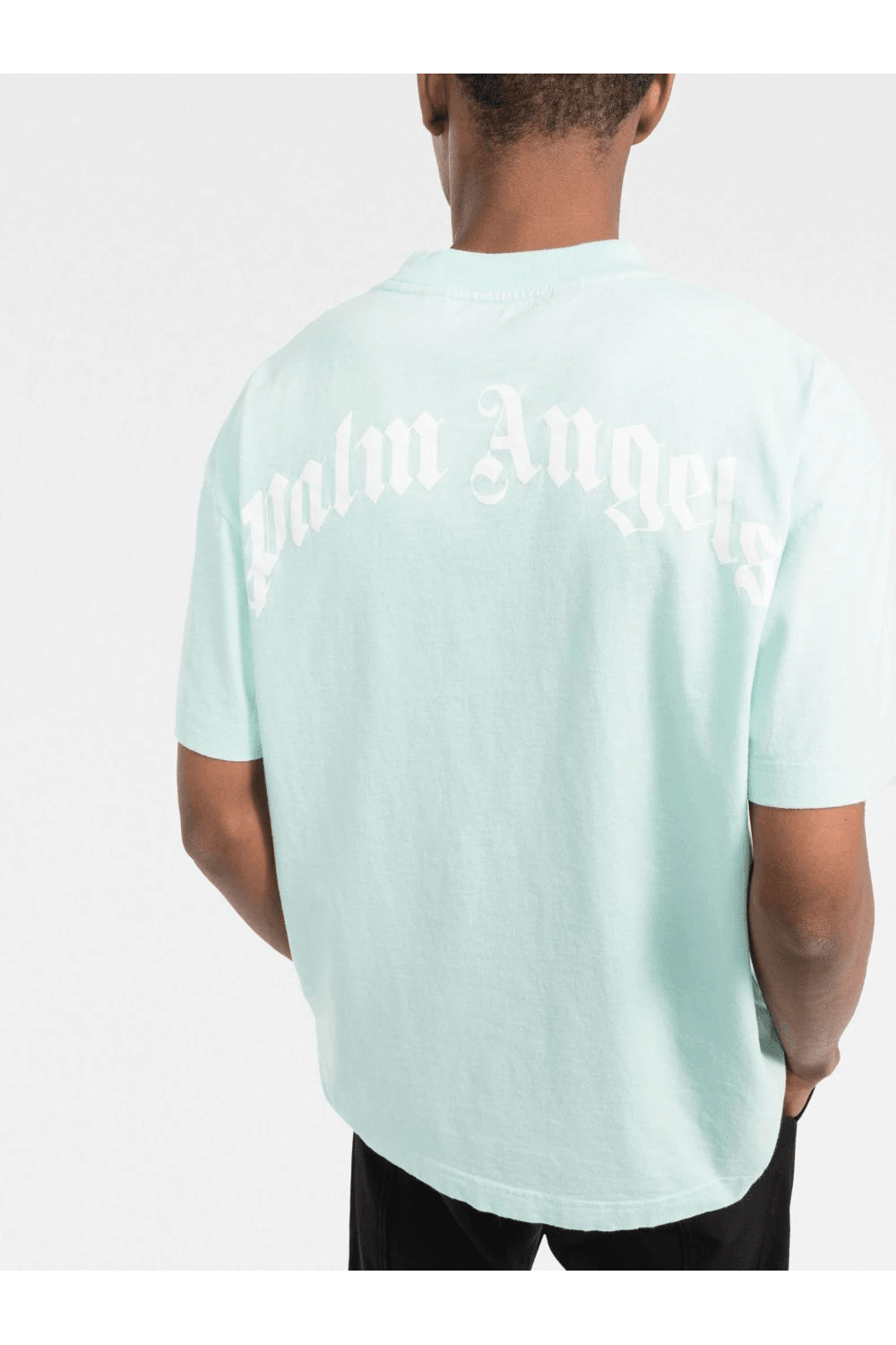 PALM ANGELS Collar Logo T Shirt